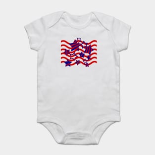 Stars and Stripes Forever Baby Bodysuit